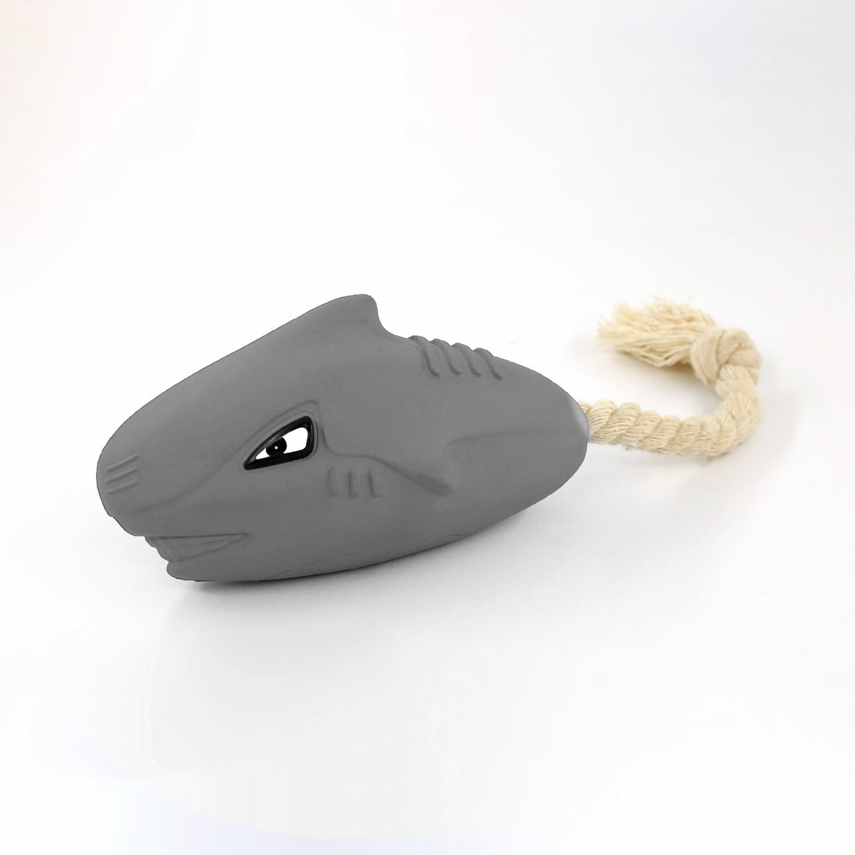 Shark Dog Chew Toy for Tugging & Teething Relief Play