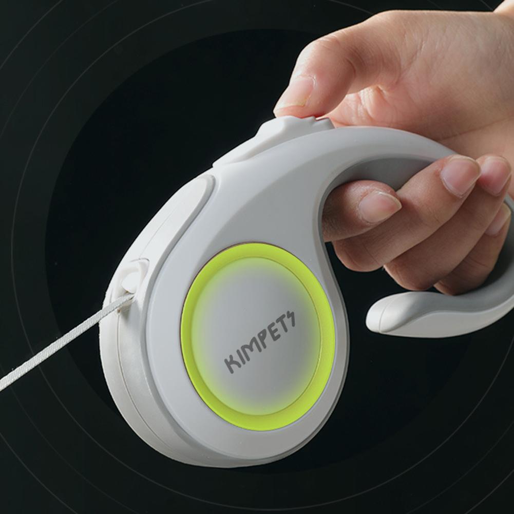Retractable Dog Leash 3m With One-Button Length Control