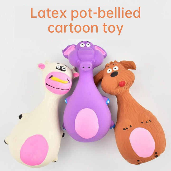 Washable Latex Dog Toy for Boredom Relief and Chew Play