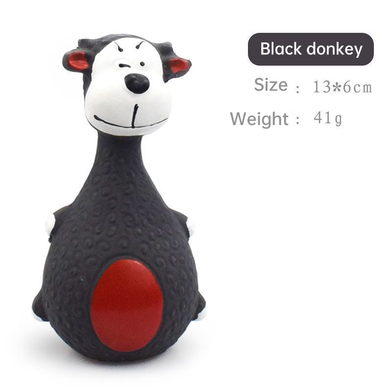 Washable Latex Dog Toy for Boredom Relief and Chew Play