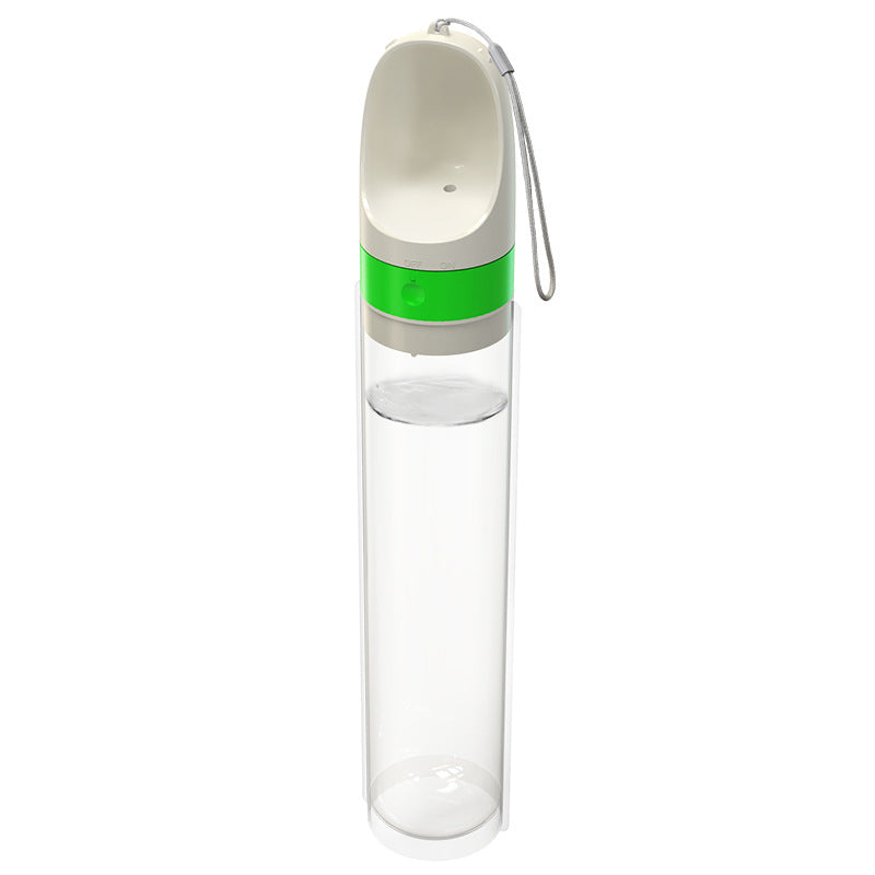 Portable Dog Water Bottle With Built-In Bowl For Walks