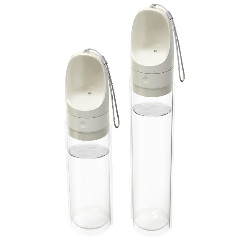 Portable Dog Water Bottle With Built-In Bowl For Walks