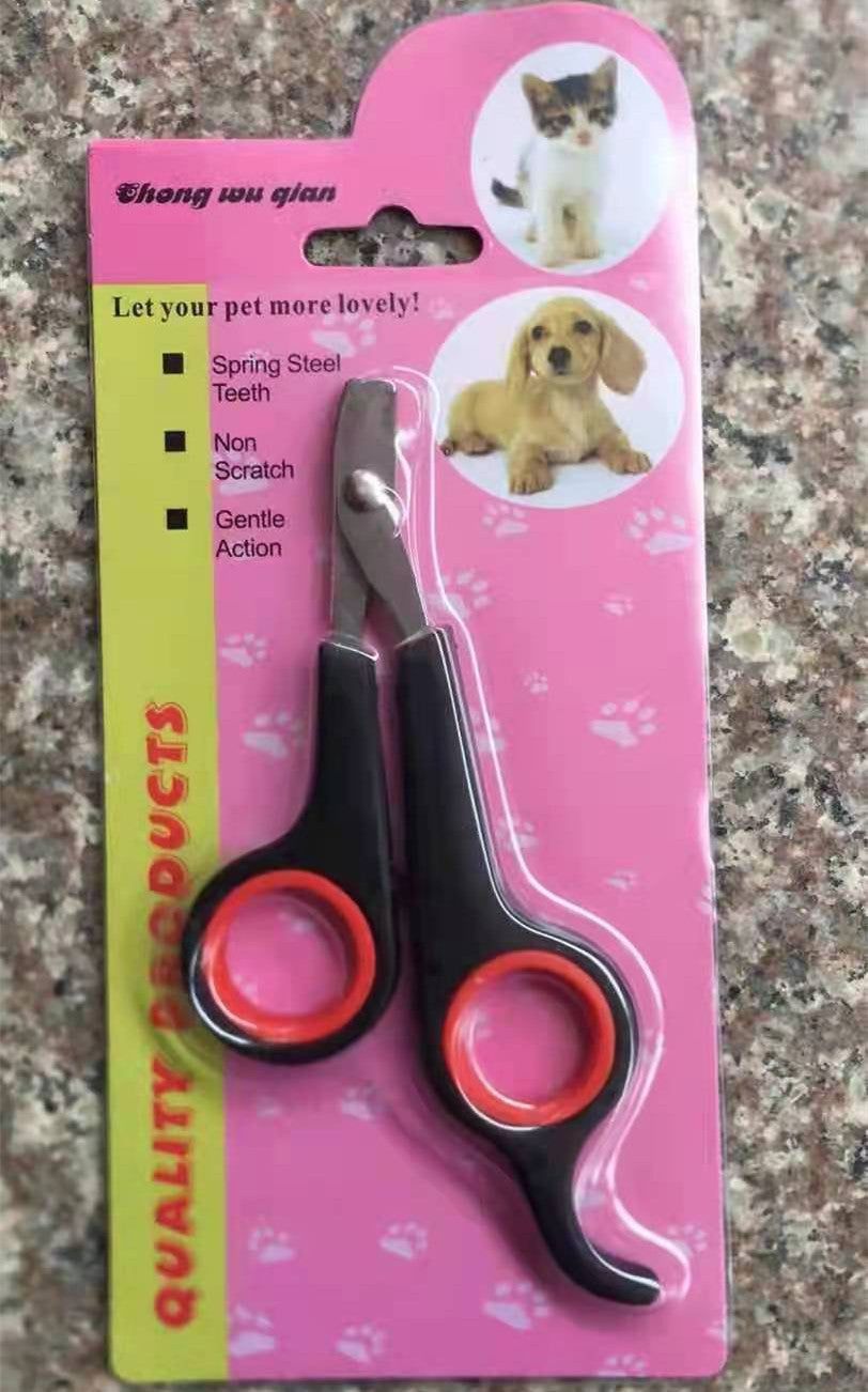 Stainless Steel Pet Nail Clippers for Cat & Dog Grooming