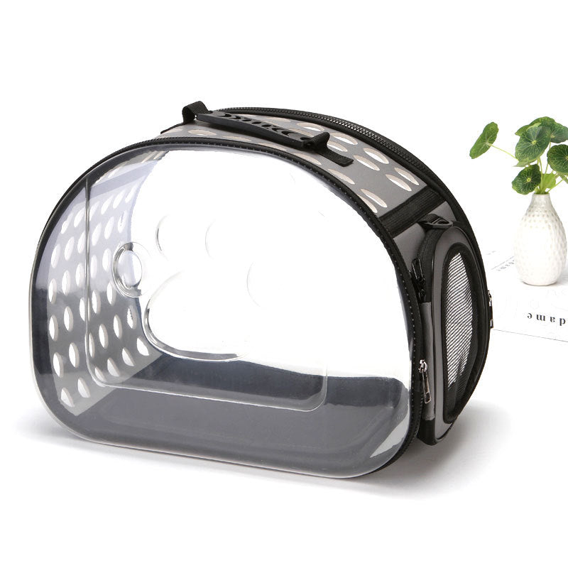 Transparent Cat Carrier Backpack for Ventilated Travel
