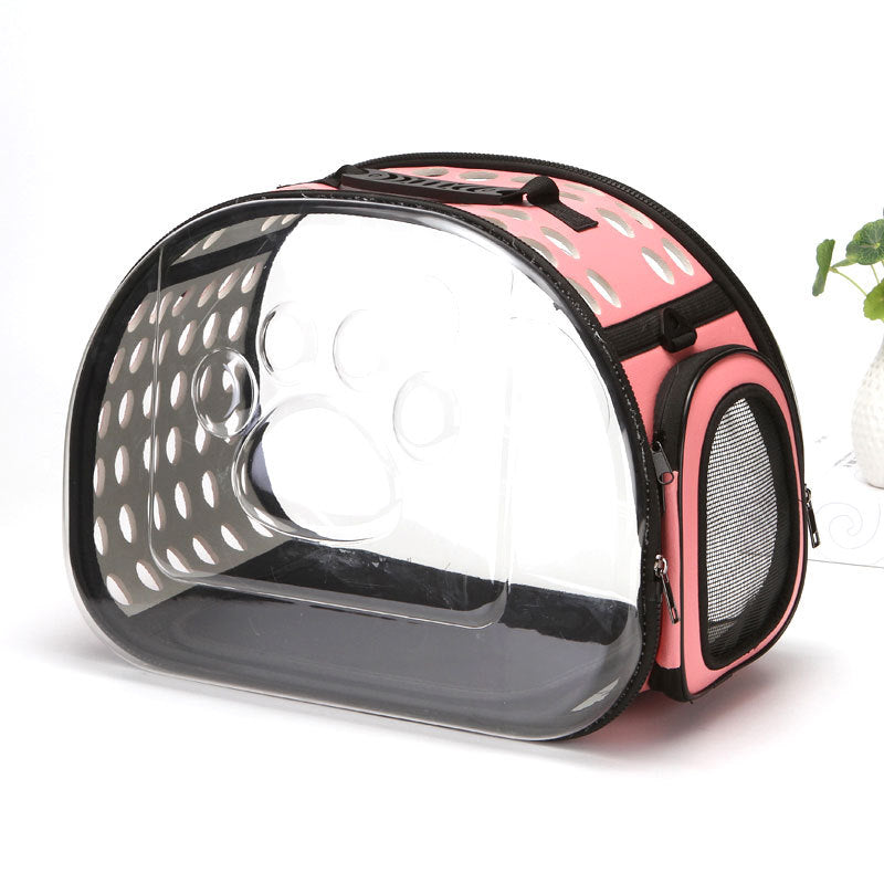 Transparent Cat Carrier Backpack for Ventilated Travel