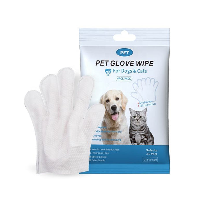 Pet Glove Wipes for Quick, Mess-Free Home Grooming