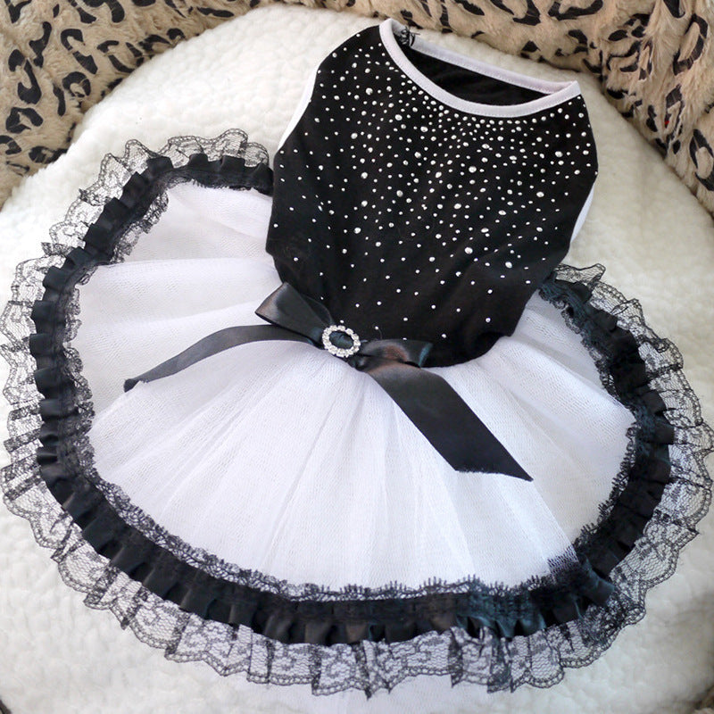 Pet Tutu Dress for Small Dogs | Wedding Princess Style