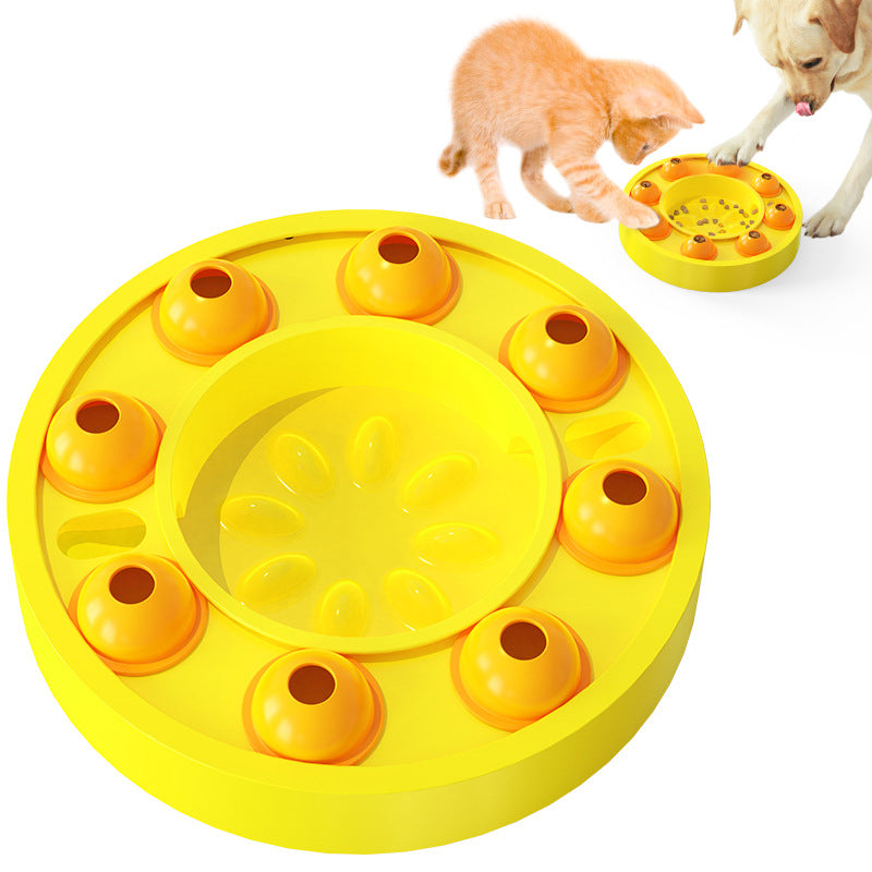 Cat & Dog Puzzle Feeder for Slower, Engaging Meals