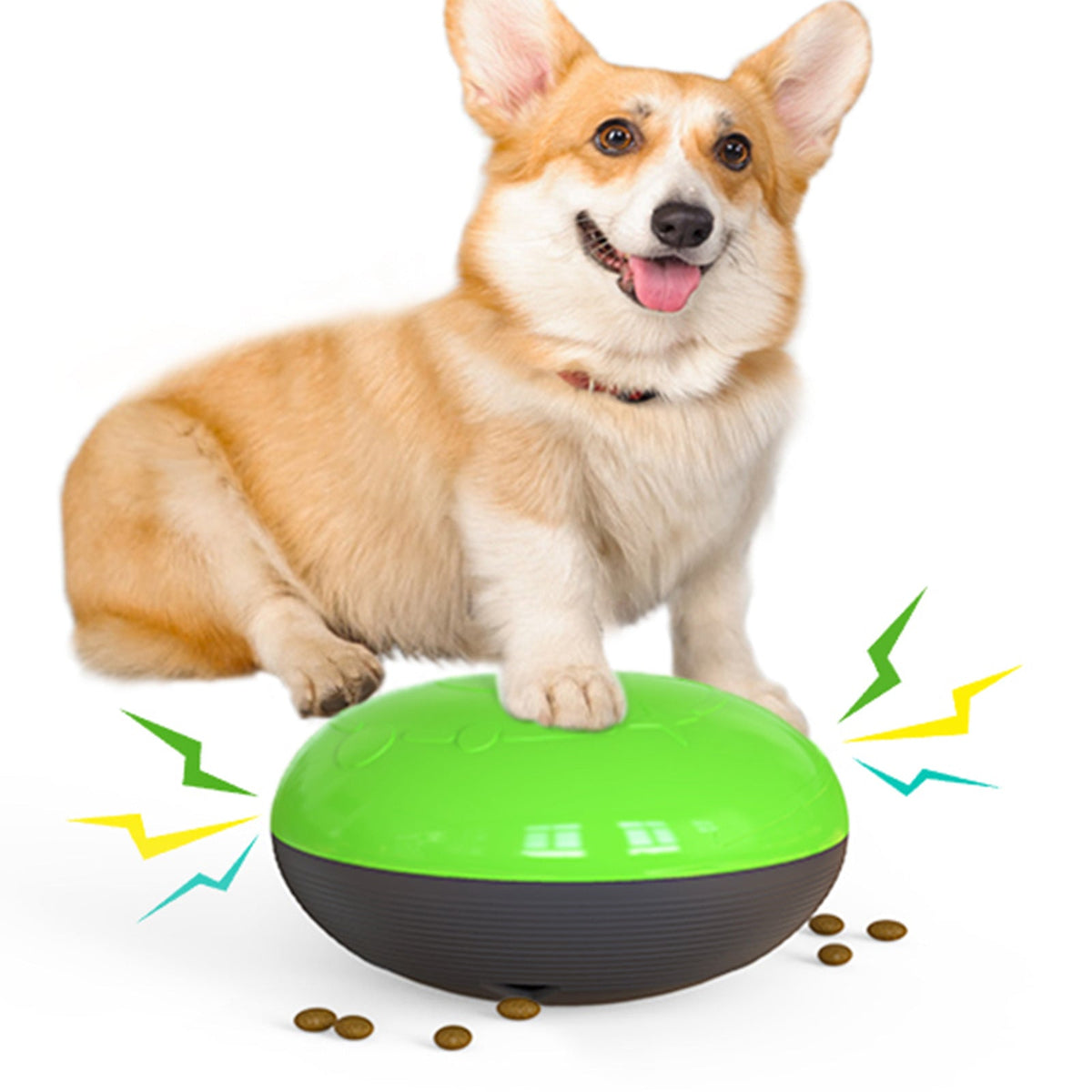 Sound Ball Dog Toy for Interactive Treat Puzzle Play