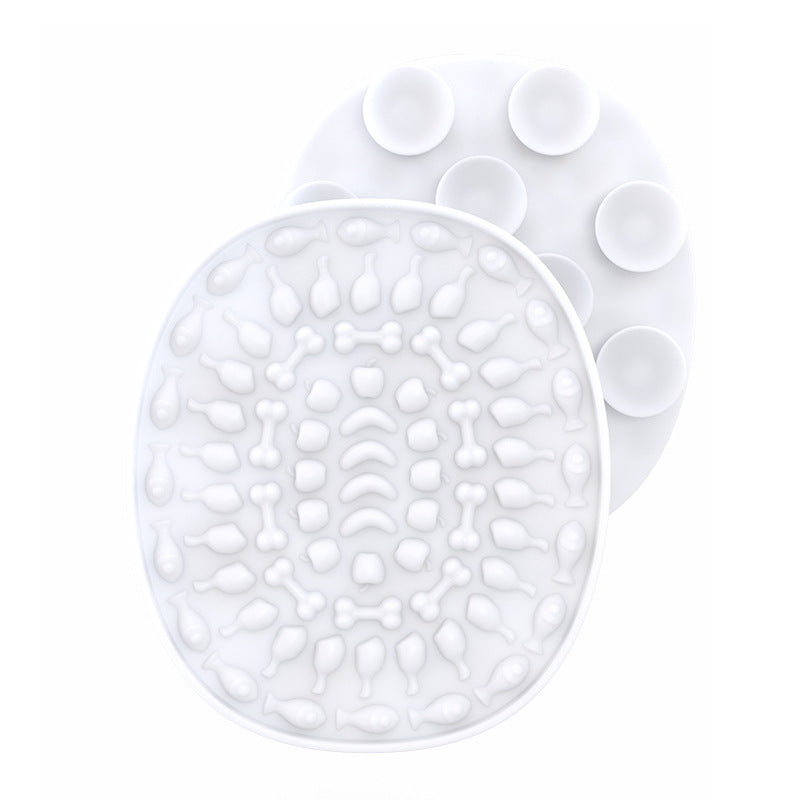 Silicone Dog Lick Mat for Calmer Baths & Slow Feeding