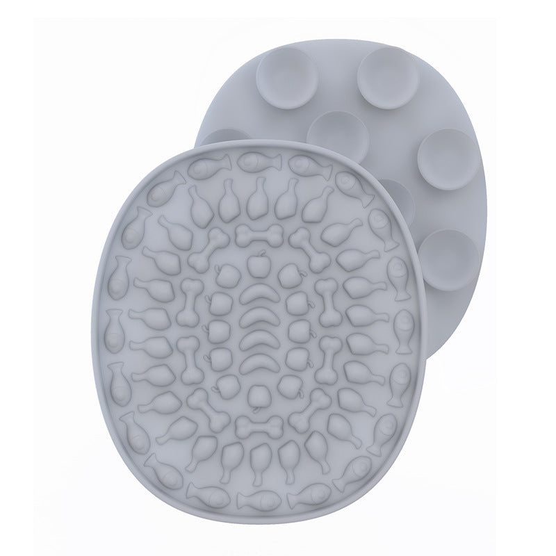 Silicone Dog Lick Mat for Calmer Baths & Slow Feeding