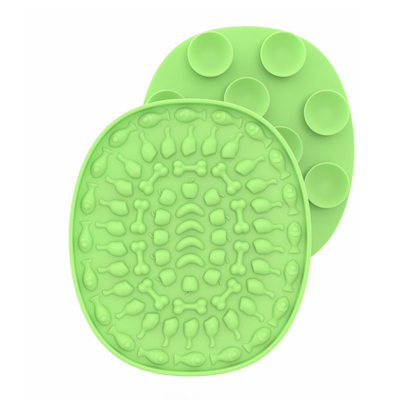 Silicone Dog Lick Mat for Calmer Baths & Slow Feeding