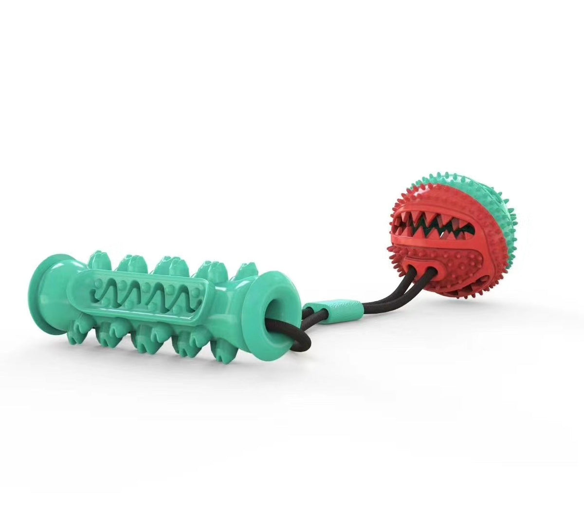 Interactive Dog Toy for Tug, Fetch, Chew & Exercise