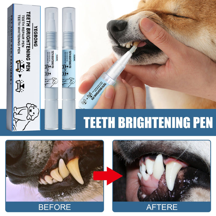 Pet Teeth Cleaning Pen for Dogs & Cats | Soft Brush