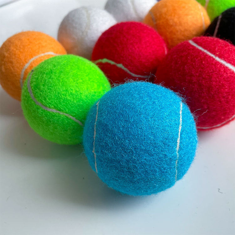 Rubber Dog Tennis Ball for Durable, Active Fetch Play