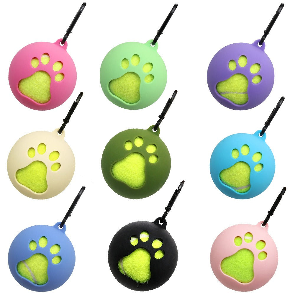 Hands-Free Dog Toy Tennis Ball for Walks & Training