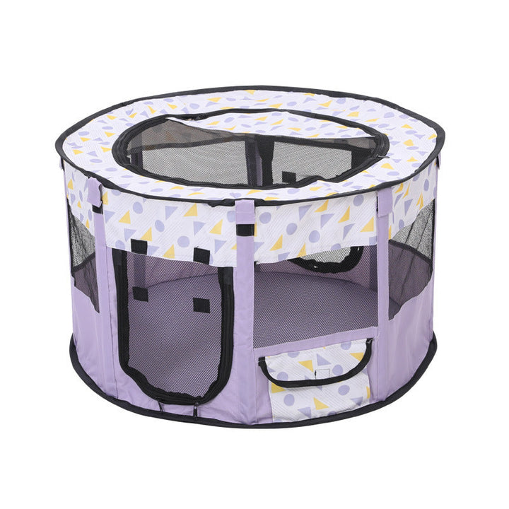 Foldable Pet Enclosure for Secure, Comfortable Travel