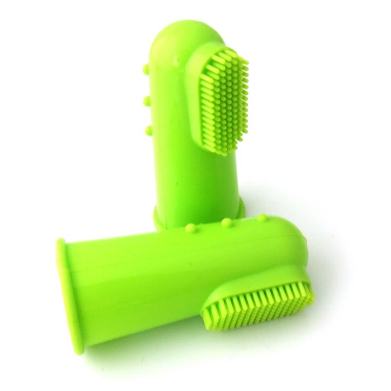 Pet Finger Toothbrush for Gentle Dog & Cat Dental Care