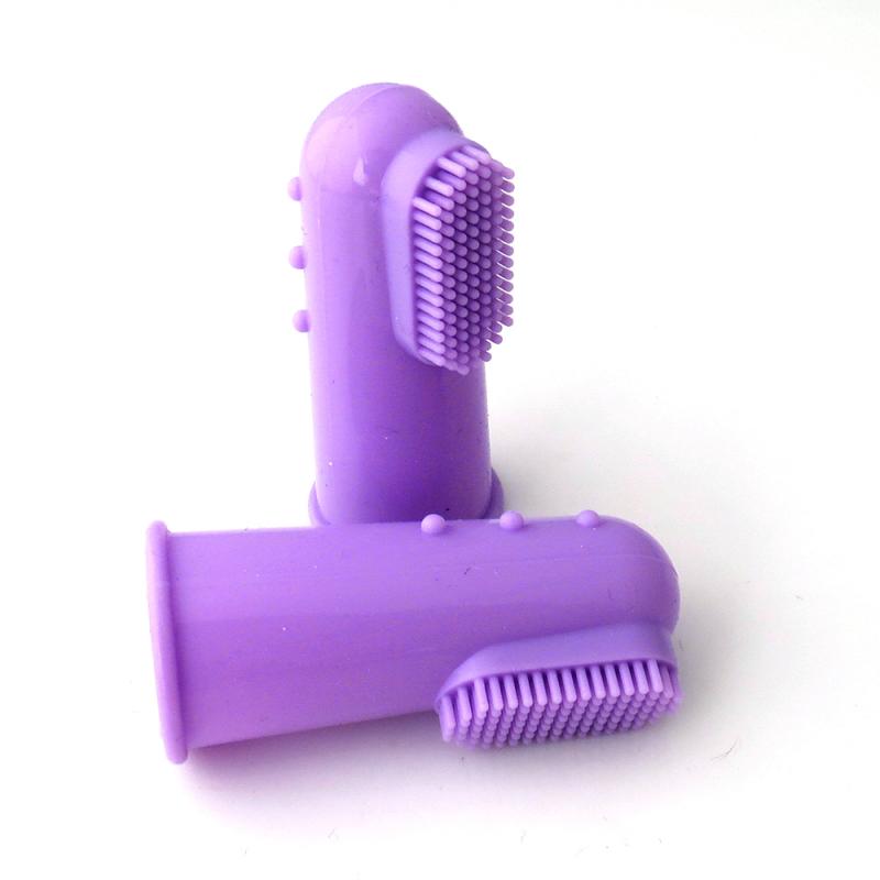 Pet Finger Toothbrush for Gentle Dog & Cat Dental Care
