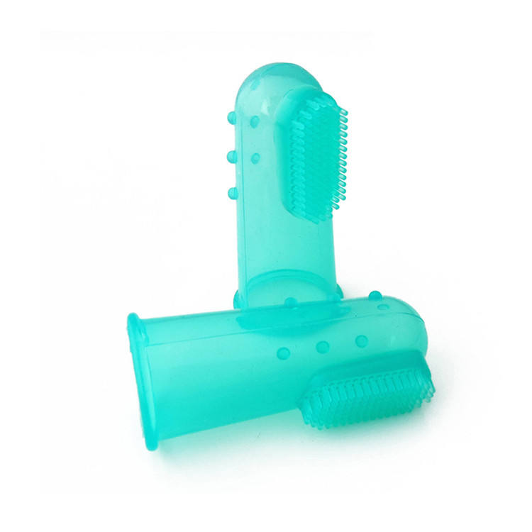 Pet Finger Toothbrush for Gentle Dog & Cat Dental Care