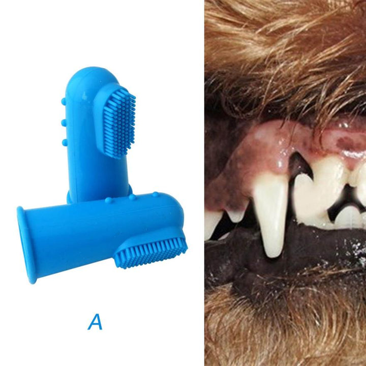 Pet Finger Toothbrush for Gentle Dog & Cat Dental Care