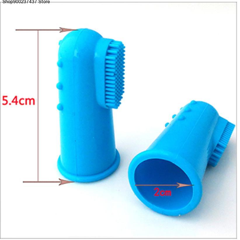 Pet Finger Toothbrush for Gentle Dog & Cat Dental Care