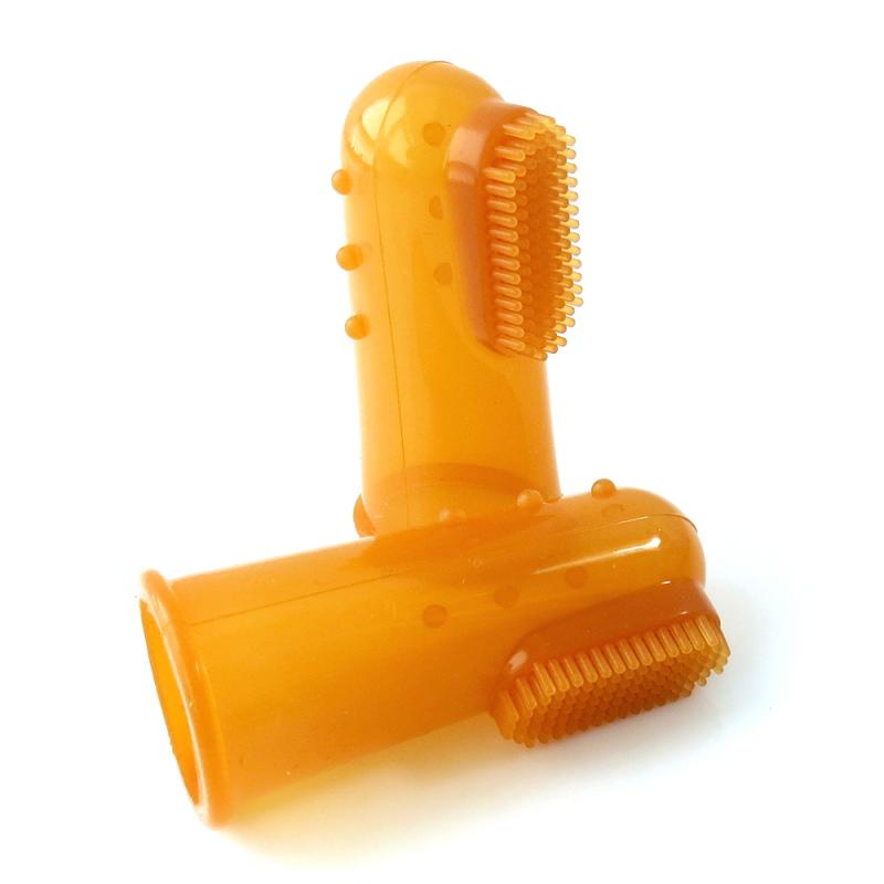 Pet Finger Toothbrush for Gentle Dog & Cat Dental Care