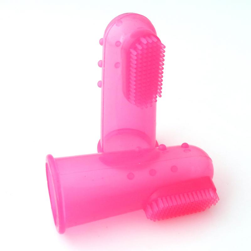 Pet Finger Toothbrush for Gentle Dog & Cat Dental Care
