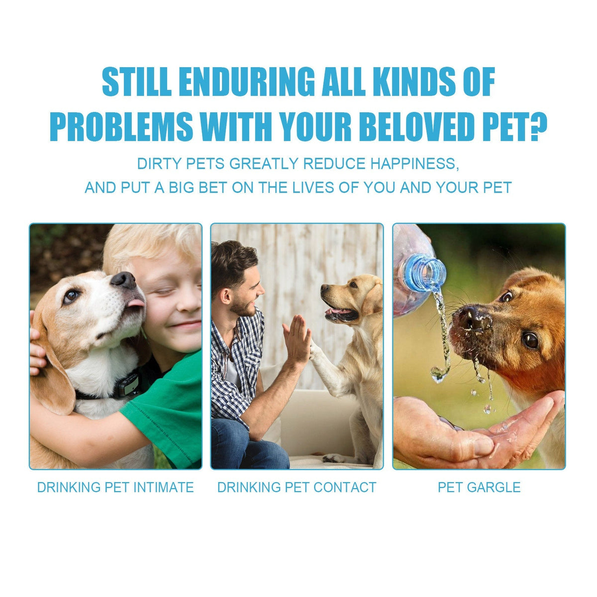 Pet Toothpaste for Dogs & Cats Fresh Breath Dental Care