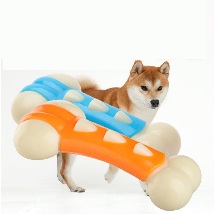 Textured Puppy Chew Bone for Engaging Molar Play