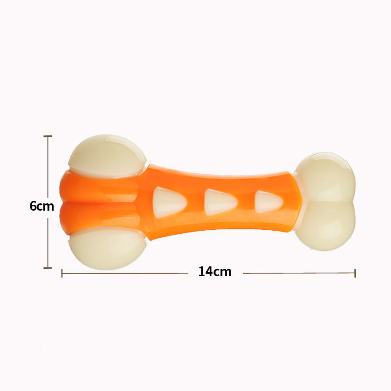 Textured Puppy Chew Bone for Engaging Molar Play