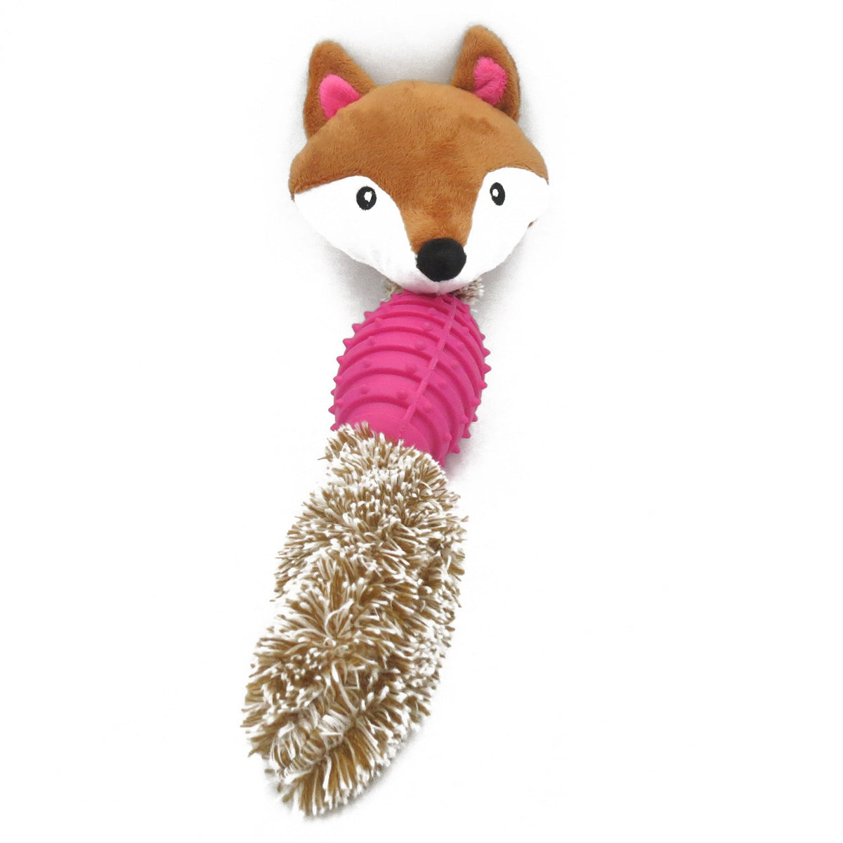 Plush Dog Chew Toy for Interactive Play & Clean Teeth