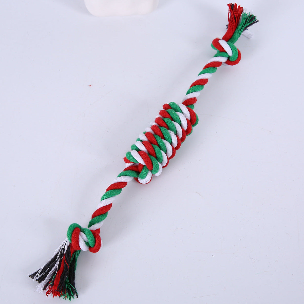 Dog Christmas Rope Toys for Festive Chew & Tug Play