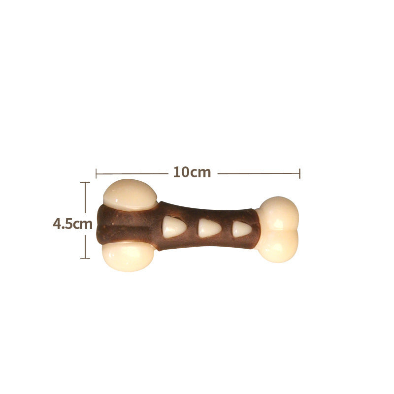 Textured Dog Chew Toy for Solo Play & Gum Stimulation