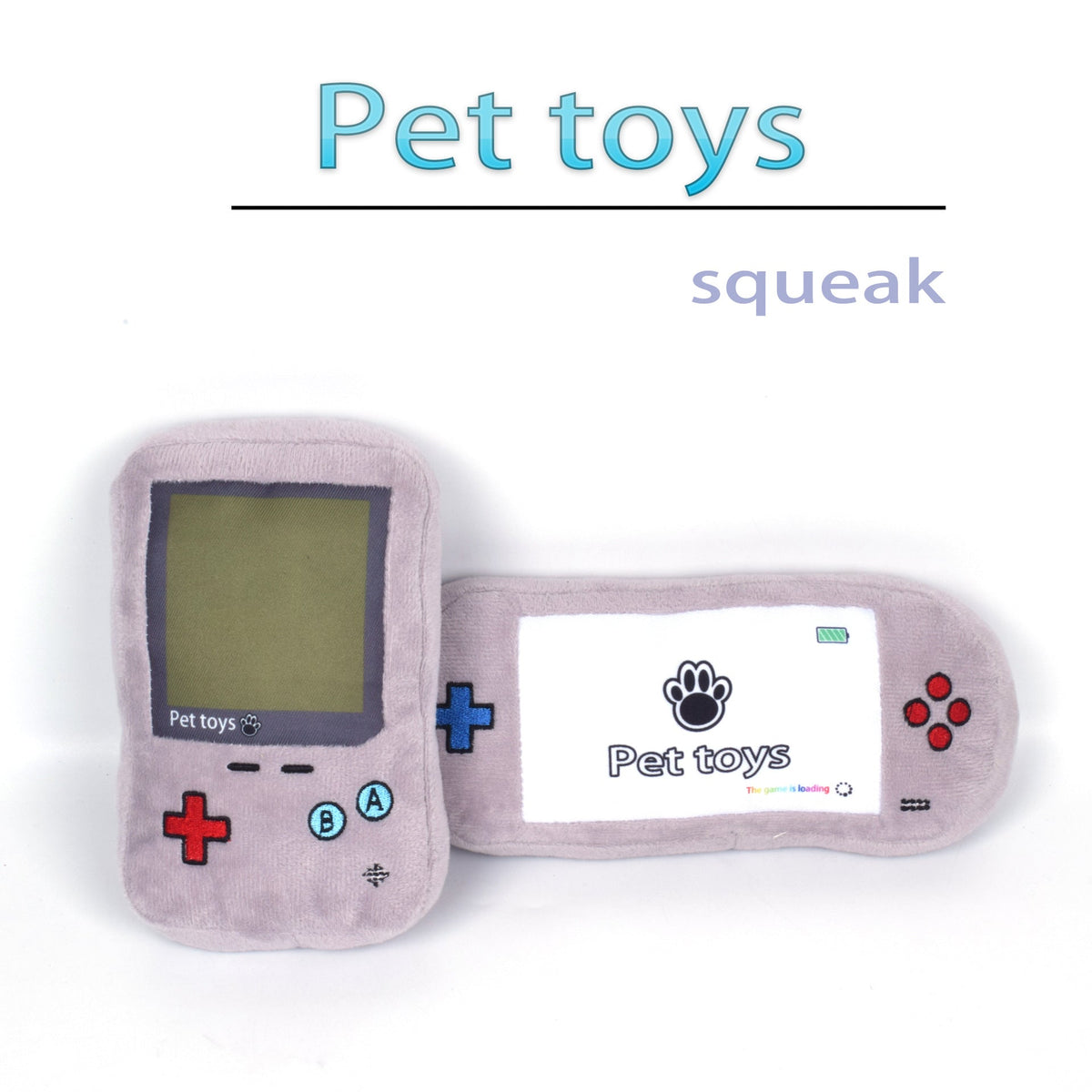 Squeaky Plush Dog & Cat Toys for Playful Indoor Fun