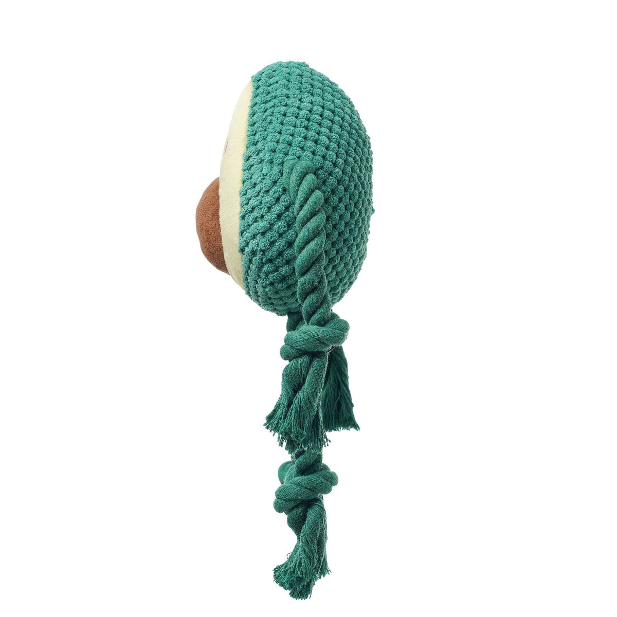 Avocado Plush Dog Toy for Interactive Tugging & Chewing