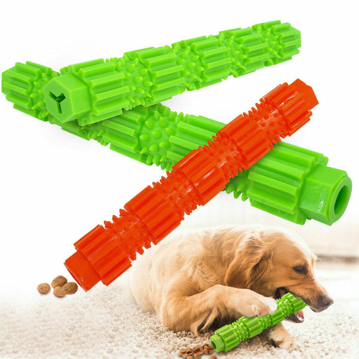 Dog Dental Chew Toy With Treat-Dispensing Enrichment
