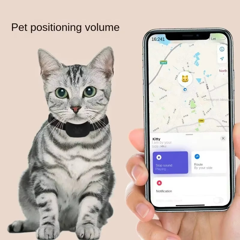 Find App Pet Tracking Collar for Cats, Safety Buckle