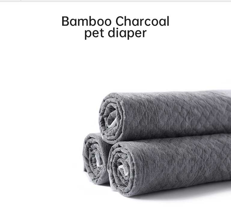 Bamboo Charcoal Dog Urine Pads for Cleaner Floors