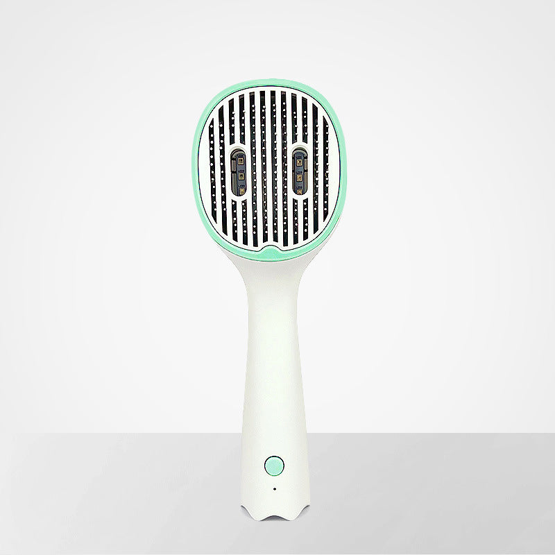 UV Sterilizing Pet Comb With One-Click Self-Cleaning