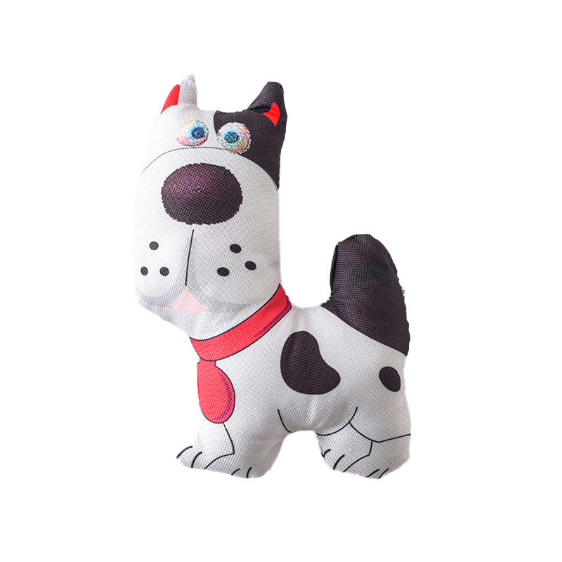 Interactive Plush Dog Toy for Daily Chew and Molar Play