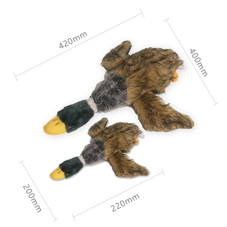 Interactive Voice-Producing Duck Toy for Cats & Dogs