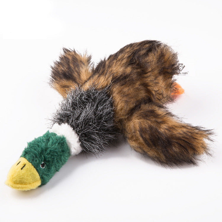 Interactive Voice-Producing Duck Toy for Cats & Dogs