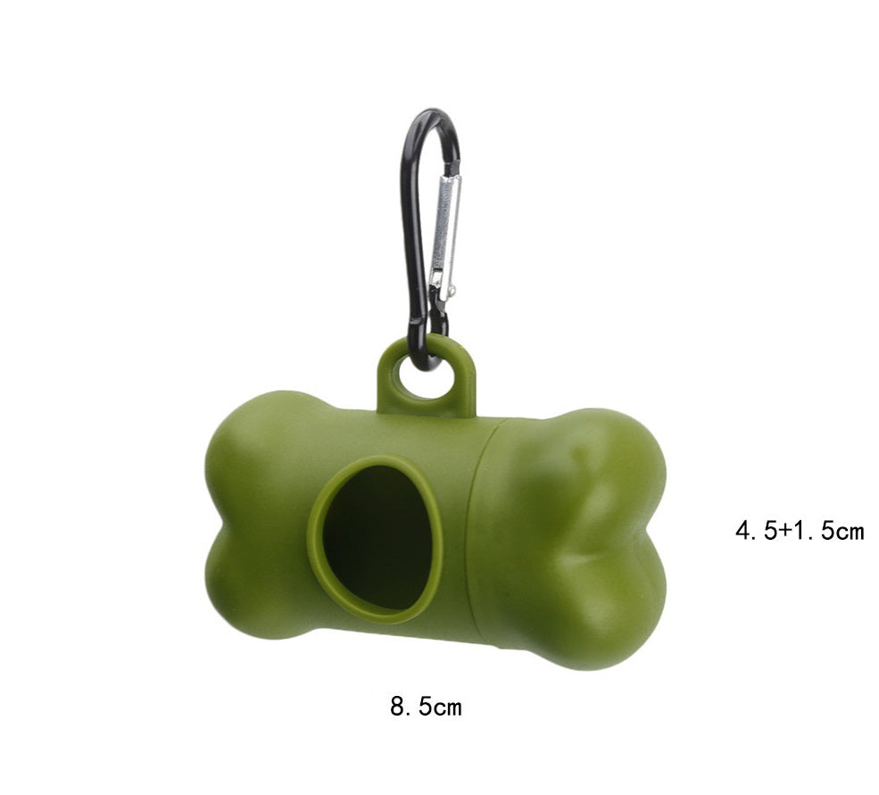 Compostable Pet Waste Bags With Portable Dog Dispenser