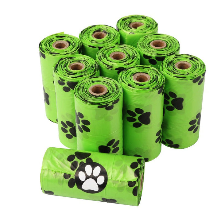 Compostable Pet Waste Bags With Portable Dog Dispenser