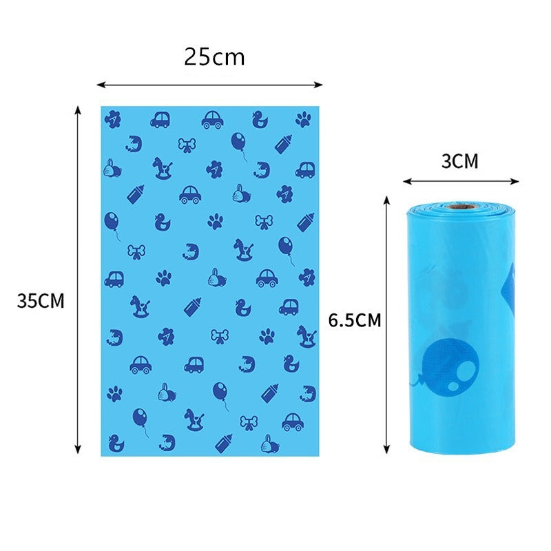 Compostable Pet Waste Bags With Portable Dog Dispenser