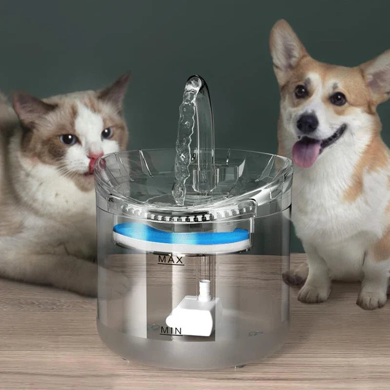 Automatic Pet Water Fountain for Fresh, Moving Water