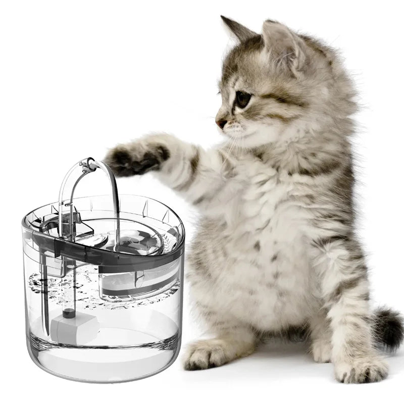 Automatic Pet Water Fountain for Fresh, Moving Water