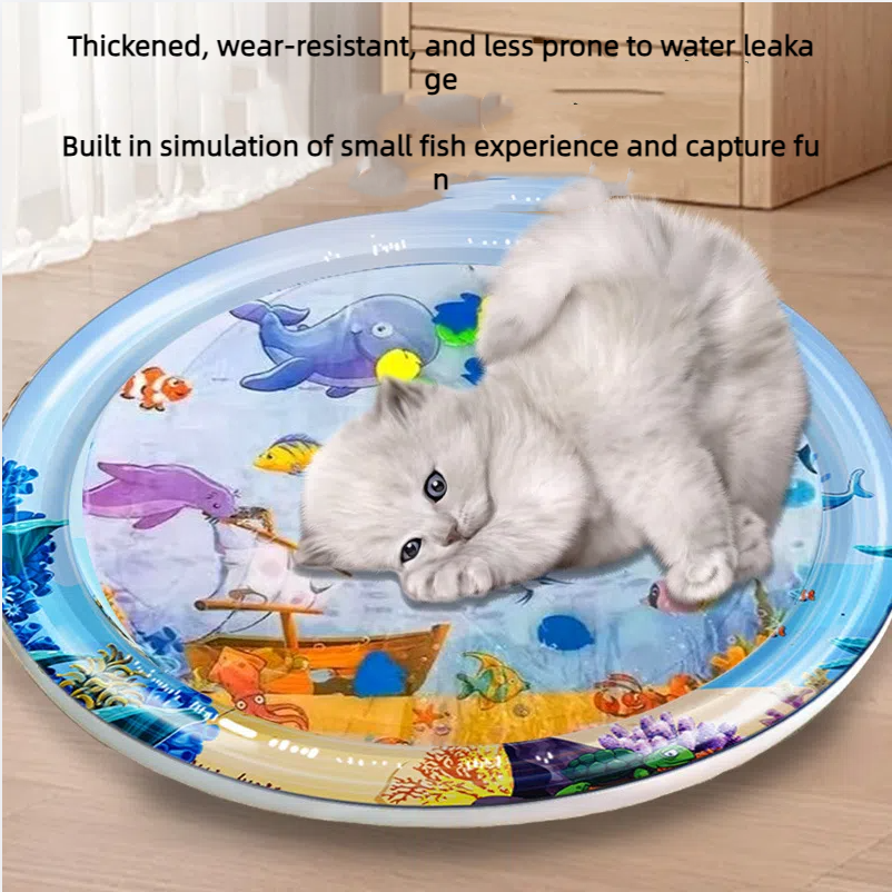 Water Play Cooling Mat for Cats & Dogs Summer Fun