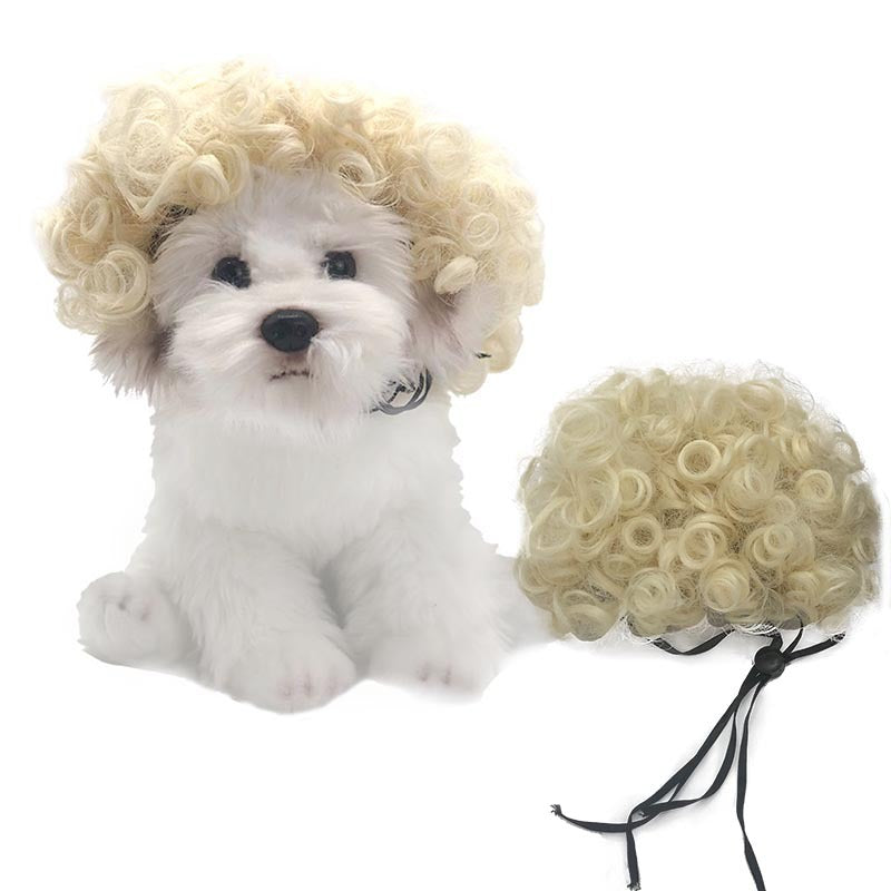 Pet Wig for Dogs: Instant Halloween Character Look